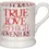 Miniatyrbilde: Stort krus med motiv: True Love