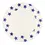 Miniatyrbilde: Middagstallerken med motiv: Blue Star