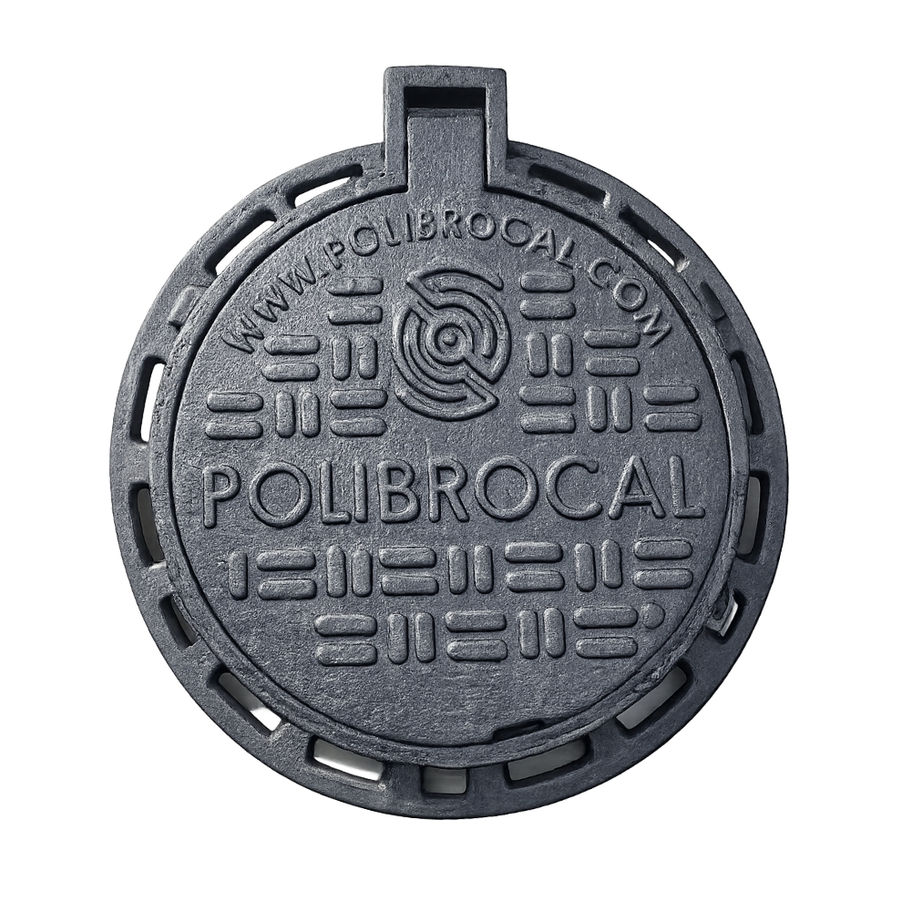 Brocal Y Tapa Tp-25 Hibrído Para Pozo De Visita De Polietileno