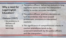 Why a Need for Legal English Education 2