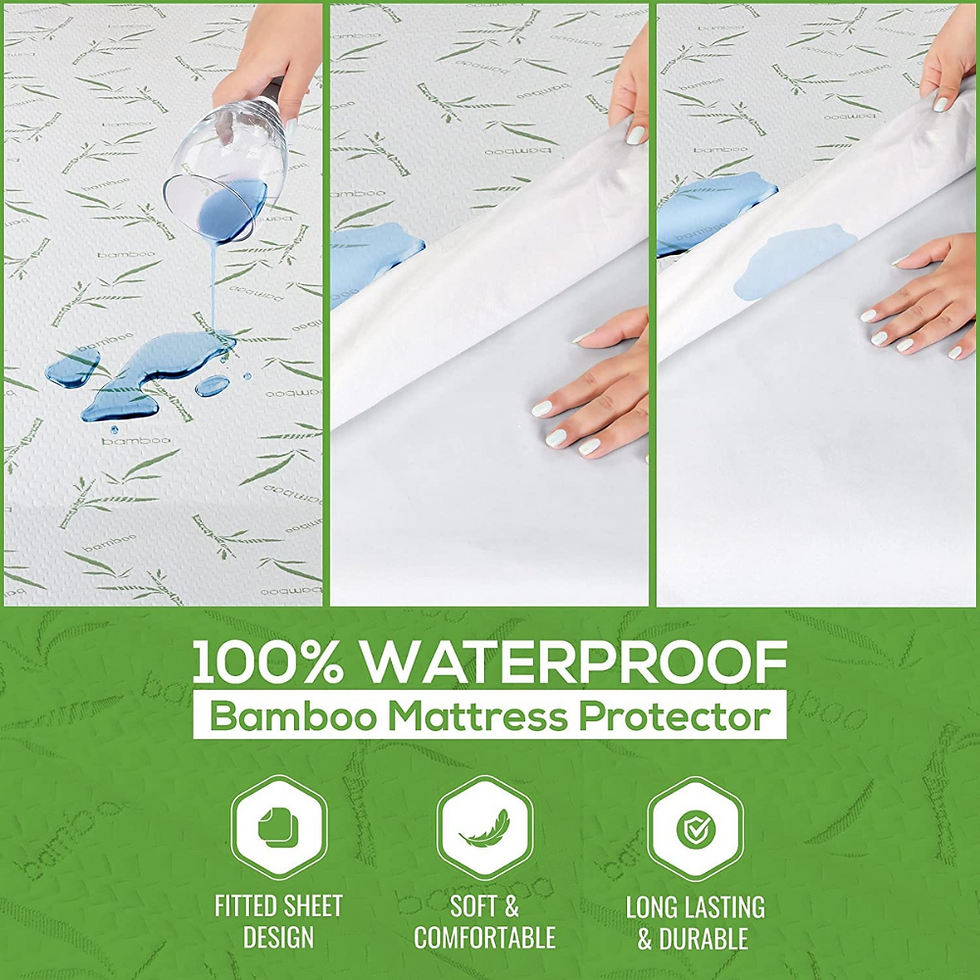 Thumbnail: TAYS Bamboo Mattress Protector