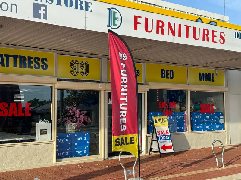 The 99 Furnitures showroom on Belgravia Street, Cloverdale