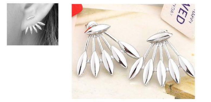 Thumbnail: Anting Eye Ears Silver