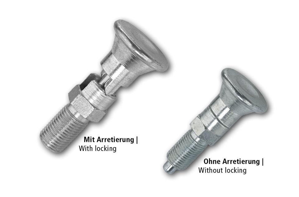 Stainless indexing bolt