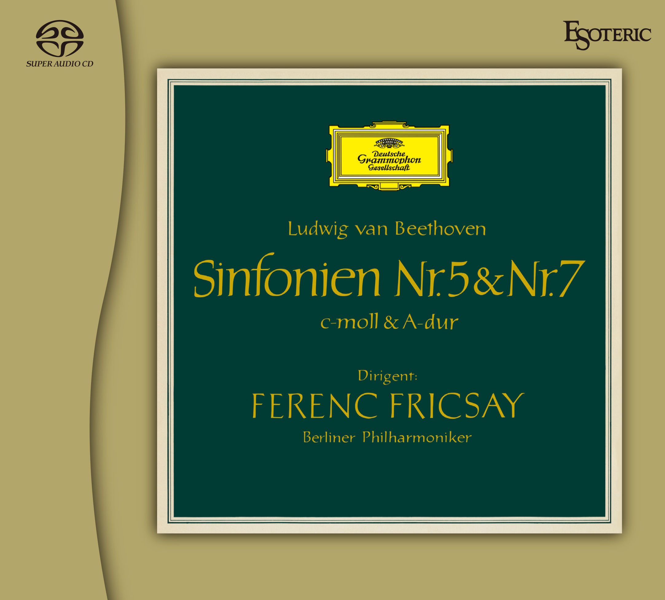 【預訂】BEETHOVEN Symphonies Nos.3,5&7,etc. FRICSAY (2CD) SACD