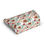 Thumbnail: Orange Tropical Flowers Accessory Pouch w T-bottom
