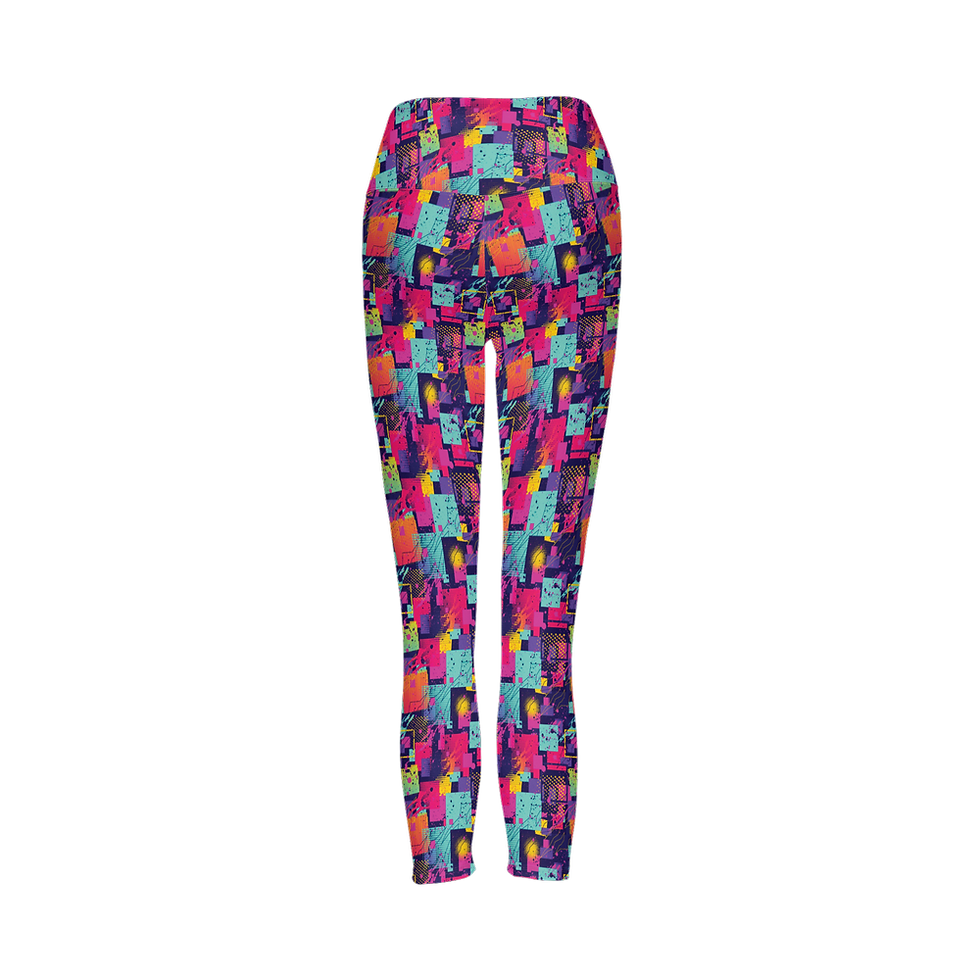 Thumbnail: Bright and Funky Cloud-Like Leggings