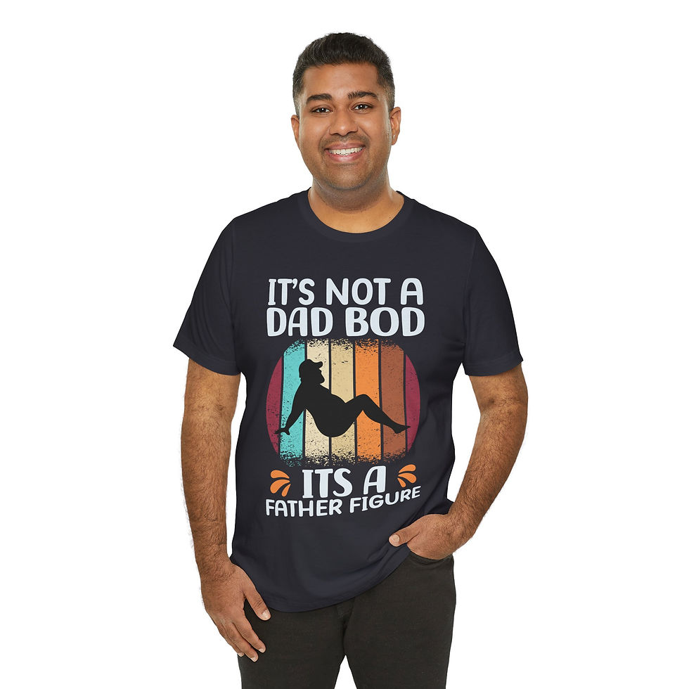 Thumbnail: Dad Bod Father Figure Unisex Jersey Short Sleeve Tee