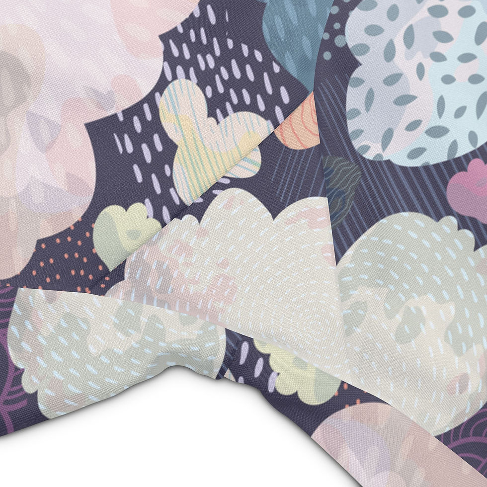 Thumbnail: Purple Watercolor Clouds Women's Shorts