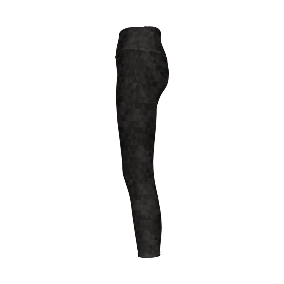 Thumbnail: Black Diamond Pattern Cloud-Like Leggings