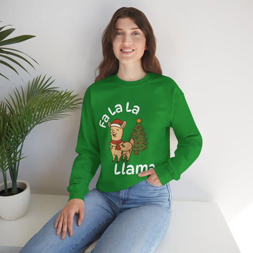 llama christmas sweater dress Just In Style Women's Llama Christmas Sweater, Size: Large, Red