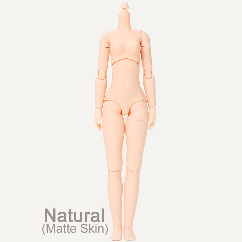 Thumbnail: Obitsu 24BD-F02N-M 1/6 24cm Girl Body Natural Bust M Pure neemo Flection Doll