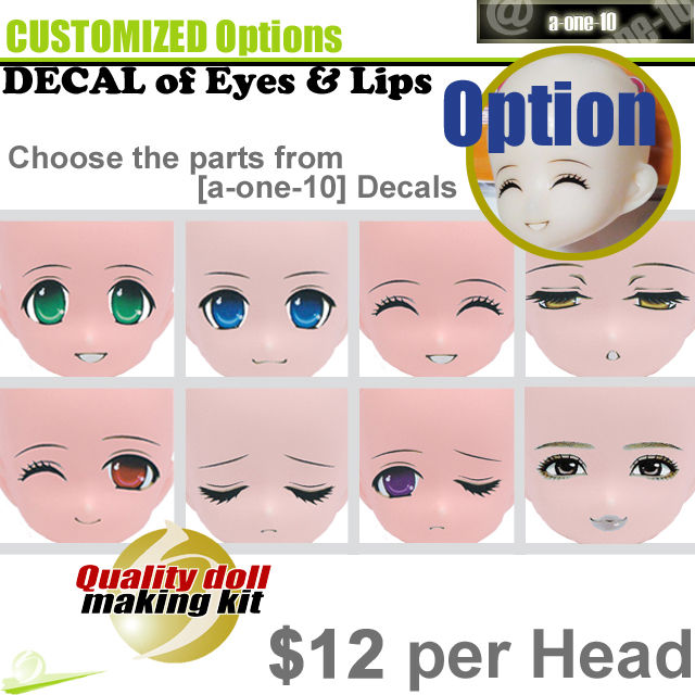 Thumbnail: AZONE 1/6 Pure Neemo FLECTION S LL Natural Body Flocked Head Gold Hair Doll NEW