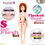 Miniatura: AZONE 1/6 Pure Neemo 2 EMOTION S Body Flesh & Flocked Head parts Brown Hair Doll