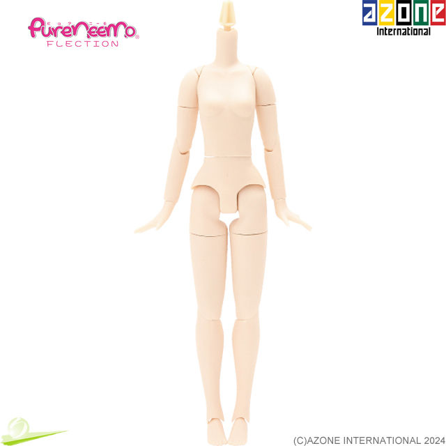 Thumbnail: AZONE 1/6 Pure Neemo FLECTION M Body Whity MJ Hand parts set &Blue hair Doll NEW