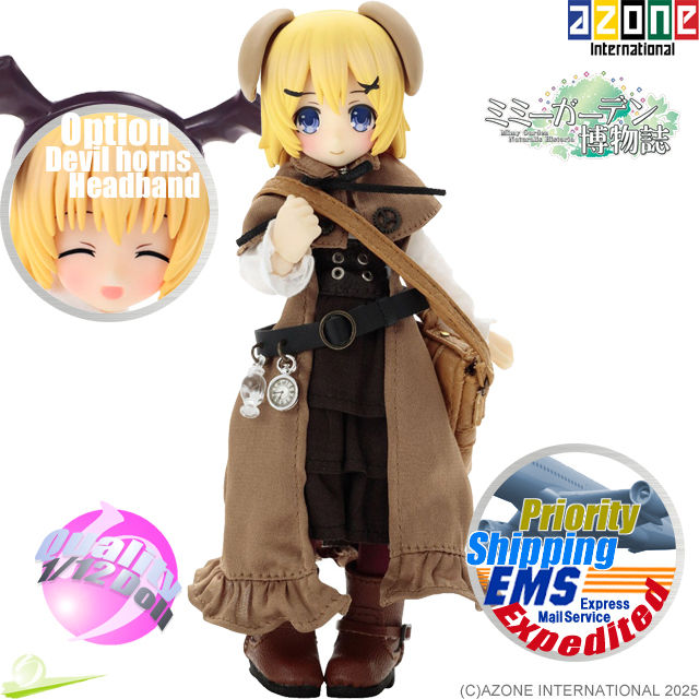 AZONE MMG001-TKF Mimy Garden Wafuru Explorer Outfit Yellow Ver. Picco Neemo Doll