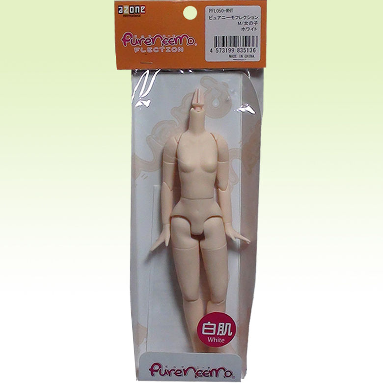 Miniaturbild: AZONE 1/6 Pure Neemo FLECTION M Body Whity Hand parts set (A) & Orange hair Doll