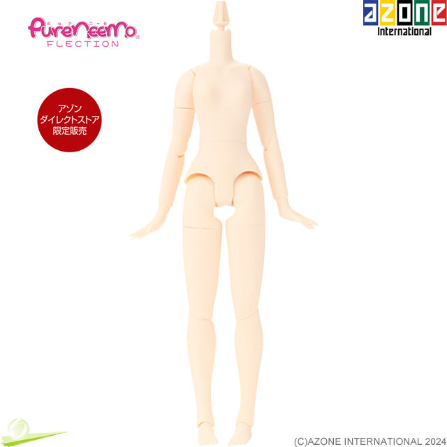 Miniature : AZONE 1/6 Pure Neemo FLECTION S Body M Legs Whity MJ Hands & Gold hair Head Doll