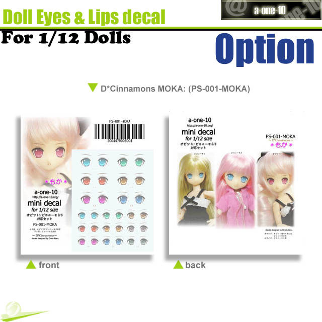 Miniatura: AZONE 1/12 Picco Neemo D Lil sister Small Feet Hand parts set A)& Pink hair Doll
