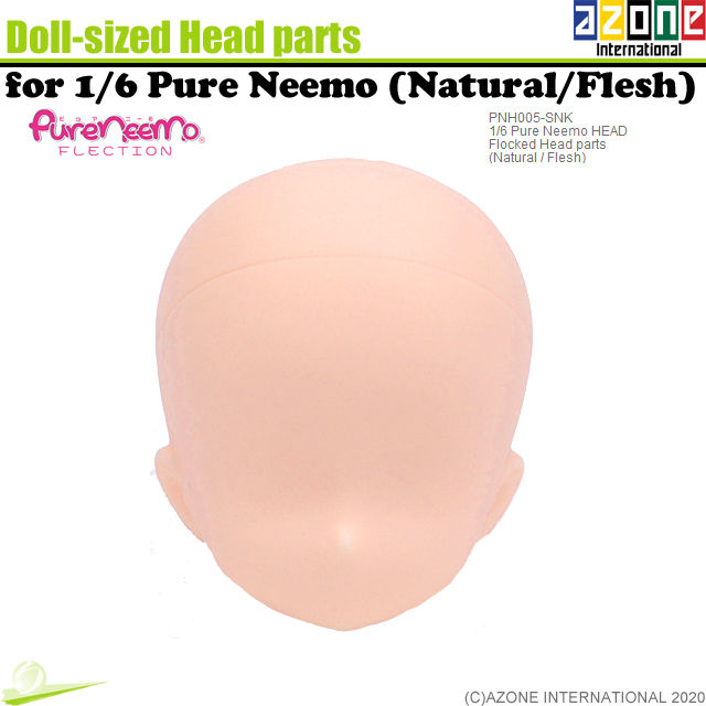 Thumbnail: AZONE 1/6 Pure Neemo FLECTION S BOY Body Hands Flocked Head Flesh Natural Doll