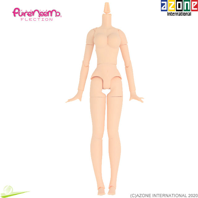 Thumbnail: AZONE Pure Neemo FLECTION L LL Bust Natural Body B Hands Flocked Head Brown Doll