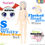 Miniature : AZONE 1/6 Pure Neemo FLECTION S Body M Legs & Flocked Head parts White Hair Doll