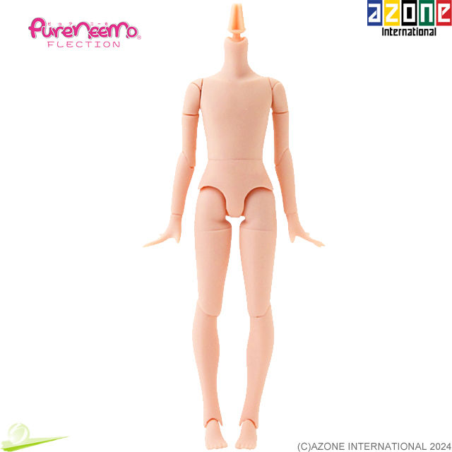 Miniaturbild: AZONE 1/6 Pure Neemo Flection XS BOY Body Flesh HANDS (A) & Head Pink hair Doll