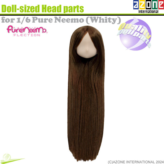 Hình thu nhỏ: AZONE 1/6 Pure Neemo FLECTION S BOY Body Whity Hands set(A) HEAD Brown hair Doll