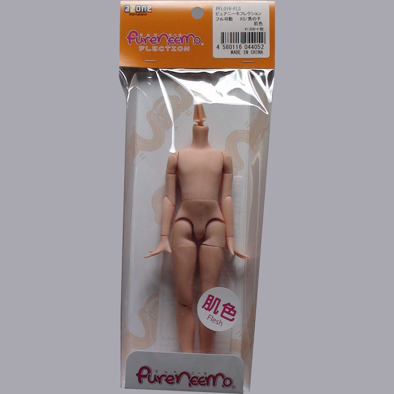 Thumbnail: AZONE 1/6 Pure Neemo FLECTION XS BOY Natural Body & Flocked Head Gold Hair Doll
