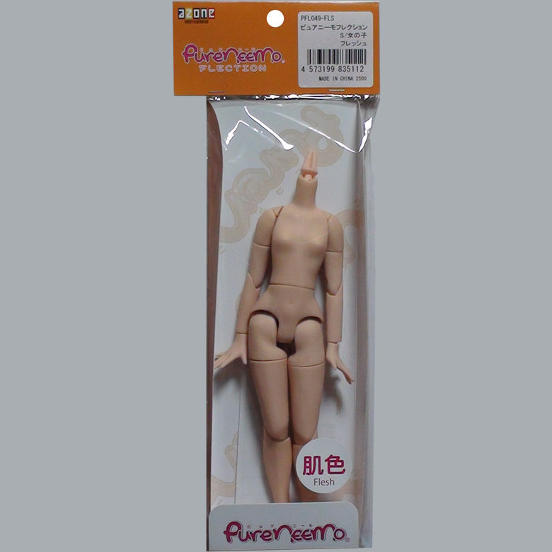 Thumbnail: AZONE 1/6 Pure Neemo FLECTION S Flesh Natural Body & Non Flocked Head parts Doll