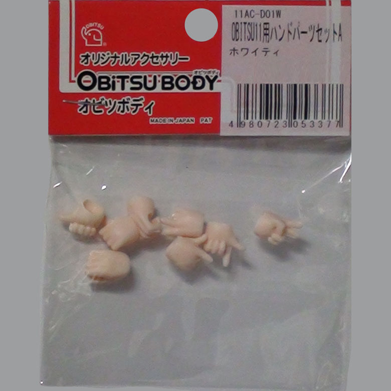 Miniaturbild: Obitsu 11 Body Whity HANDS & Non Flocked Head parts set Pure Neemo Doll Figure