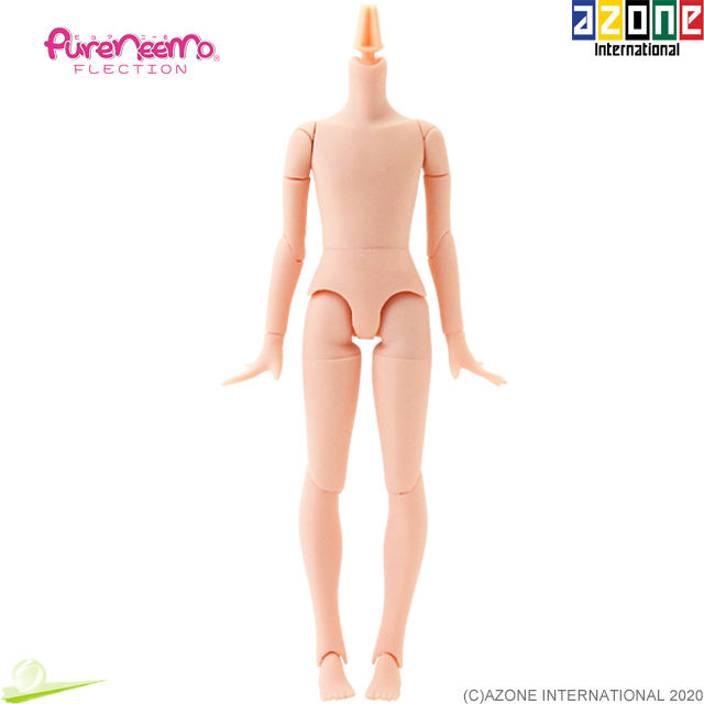 Thumbnail: AZONE 1/6 Pure Neemo FLECTION XS BOY Natural Body & Flocked Head Pink Hair Doll