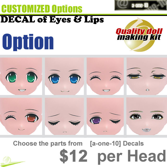 Thumbnail: AZONE 1/6 Pure Neemo EMOTION S Natural Flesh Body & Non Flocked Head parts Doll