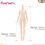 Miniatura: AZONE 1/6 Pure Neemo FLECTION XS Girl Body Flesh & Flocked Head White Hair Doll