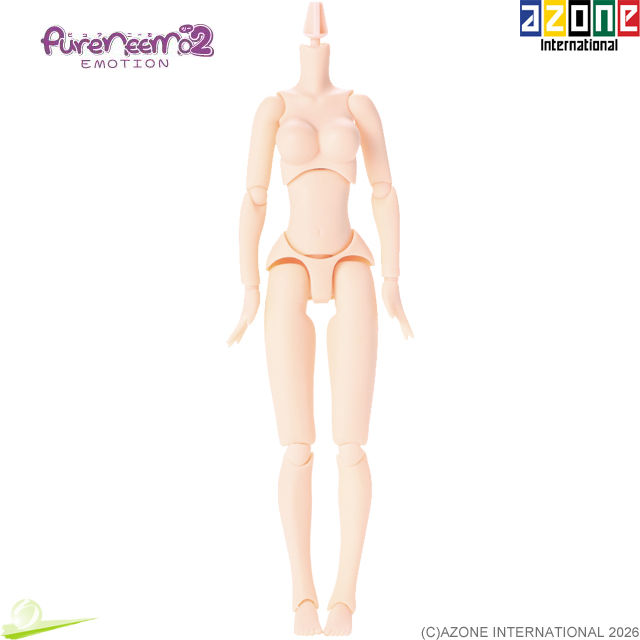Miniatura: AZONE PFL076-WHT 1/6 Pure Neemo 2 EMOTION M Body LL Bust Whity FLECTION Doll NEW