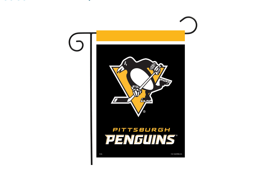 Pittsburgh Penguins Garden Flag