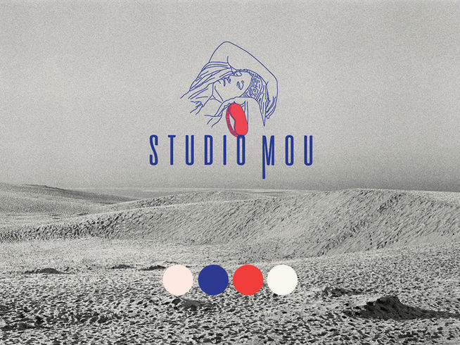 Website landing page, color palette