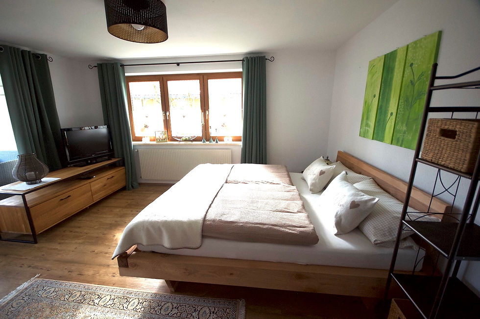 Blick ins 2. Schlafzimmer