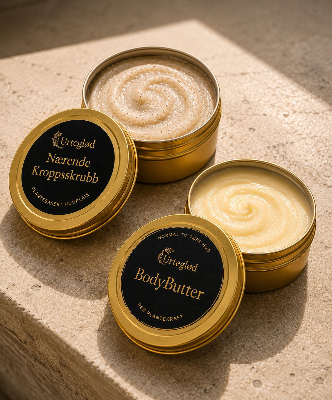 Body Butter og Skrubb