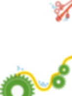 Briefpapier Schrotty und Engy