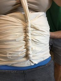 Postpartum Belly Binding