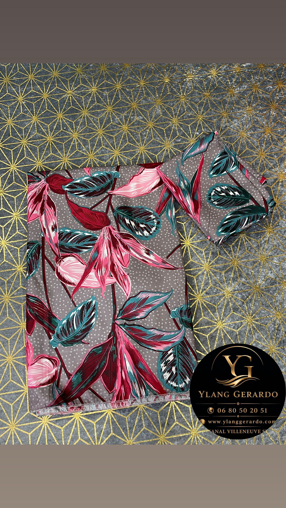 Miniature : Drap Flora