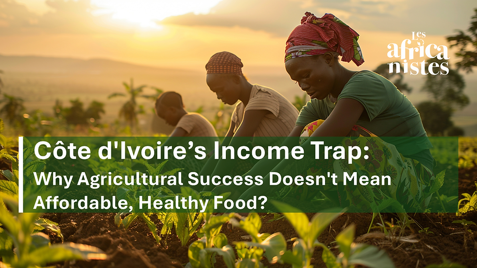 Côte d'Ivoire's Affordability Trap Newsletter Les Africanistes