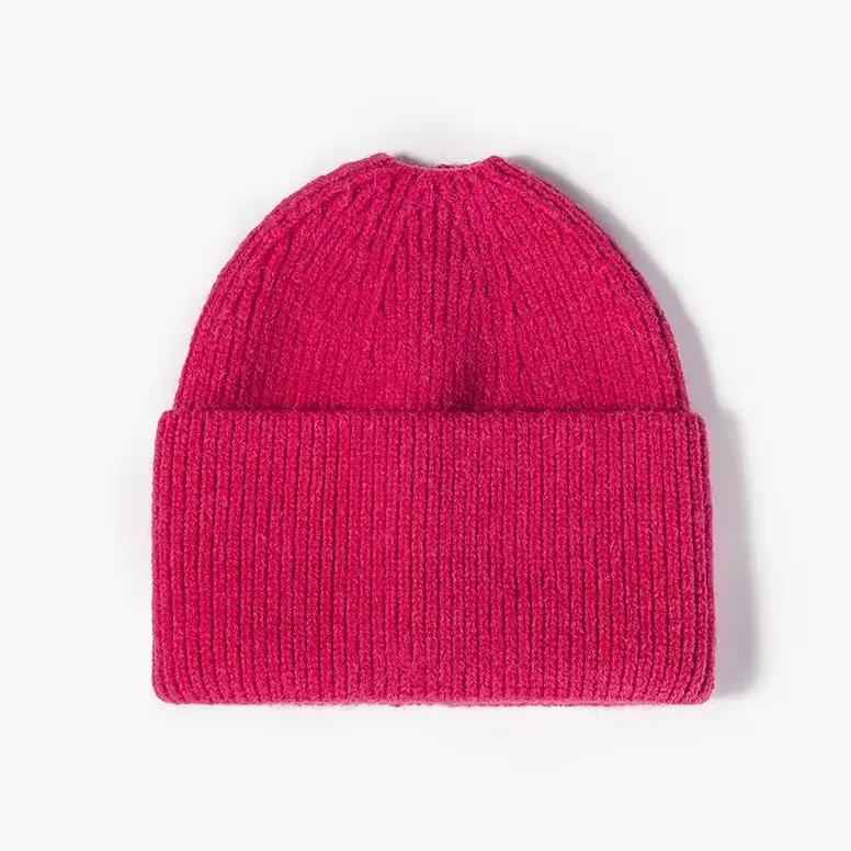 Thumbnail: Hat Ponytails Hole Beanies Winter Pineapple Soft Knit Wholesale Ponytail