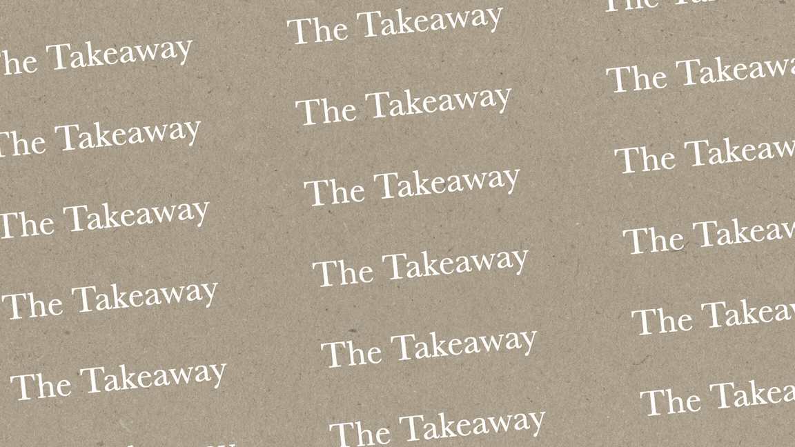 the takeaway logo 2026 GIF.gif