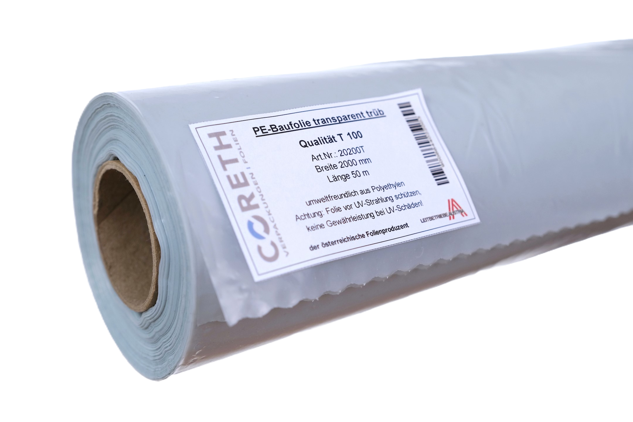 Baufolie 2x50m T100