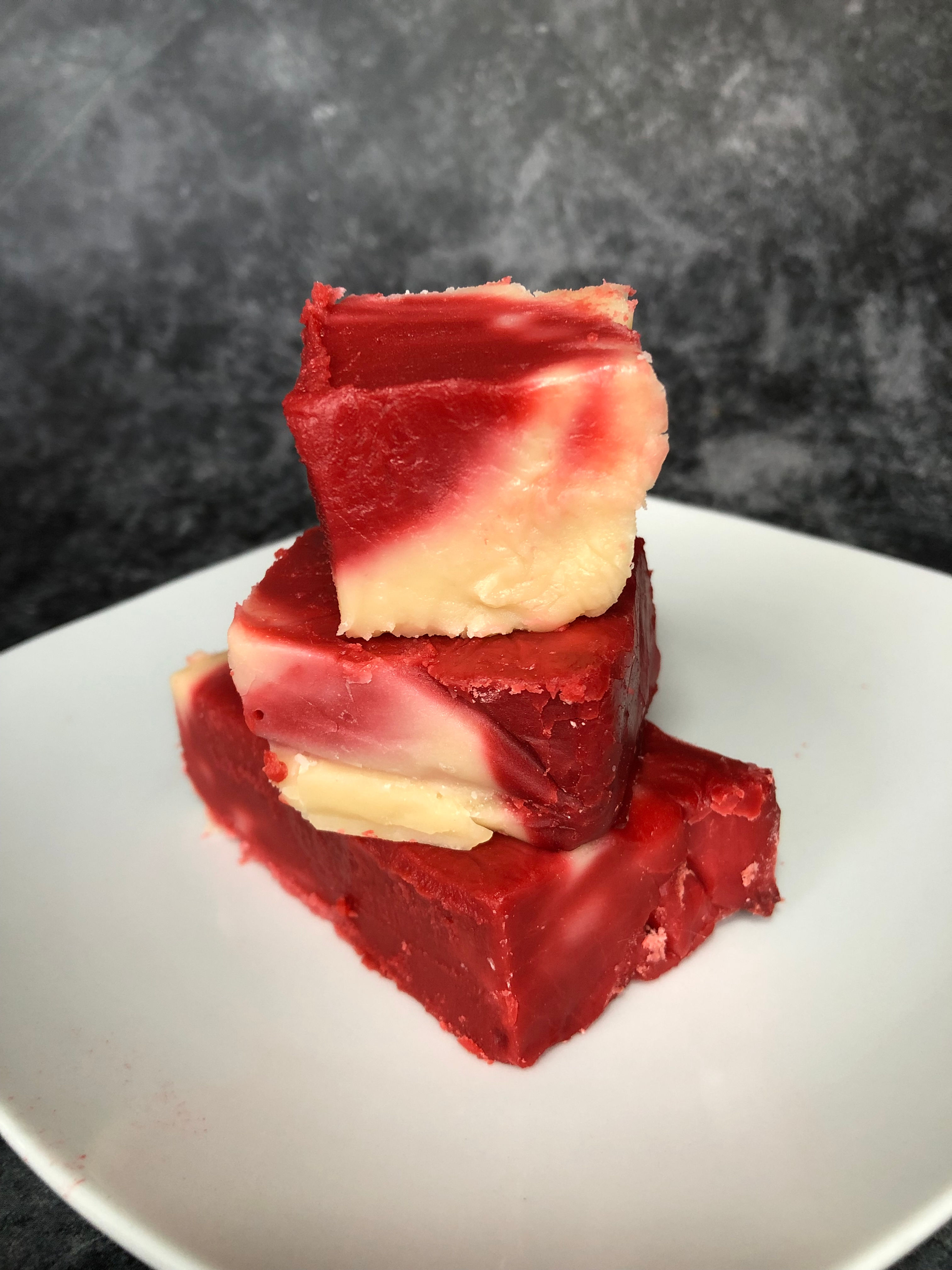 Red Velvet Fudge
