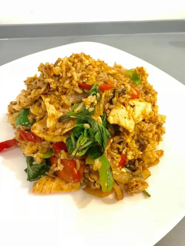 Arranged Food and Objects