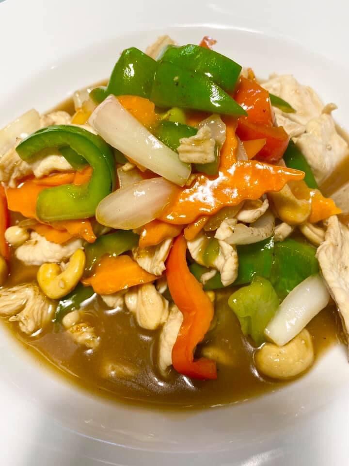 Arranged Food and Objects