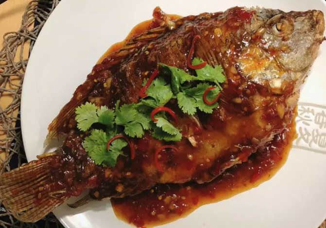 Arranged Food and Objects